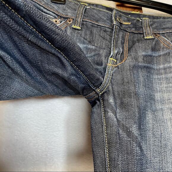 Lucky Brand Dark Wash Lola Boot Mid Rise Bootcut Jeans Size 4 - Picture 5 of 11